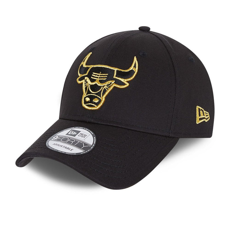 NBA Chicago Bulls Ne Metallic Logo 9forty Cap