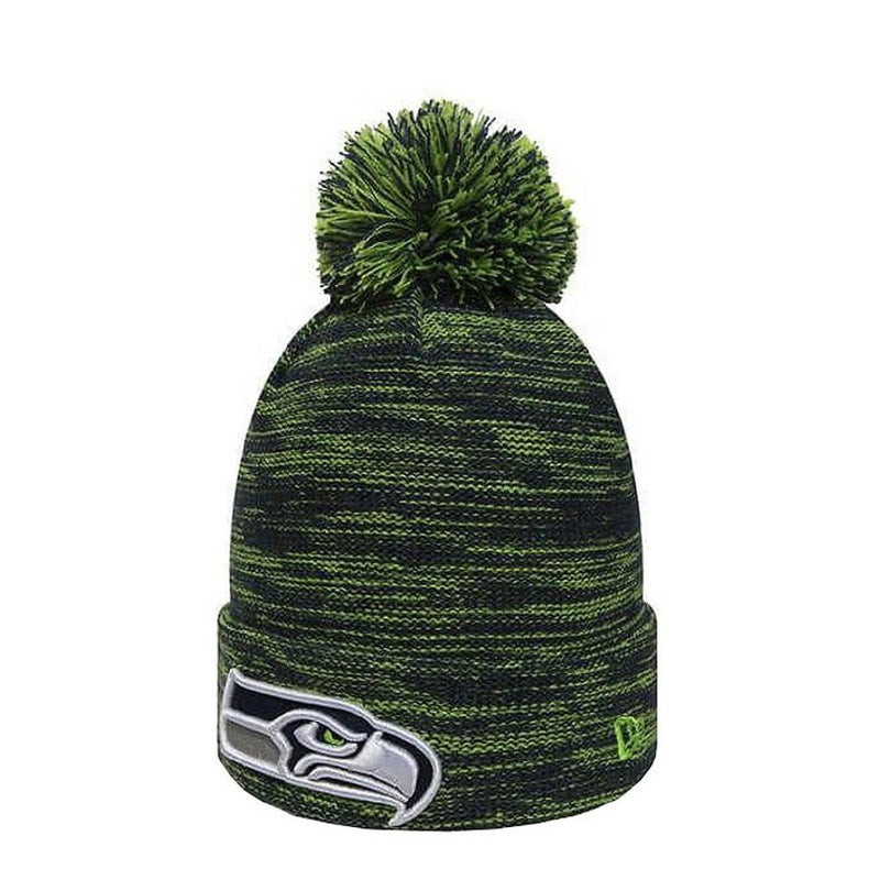 Seattle Seahawks Knit Cuff Marl Beanie Hat