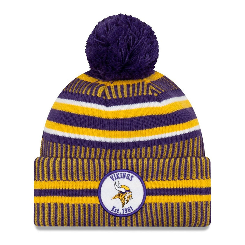 Minnesota Vikings Kinder Onf19 Sport Beanie Hat