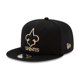 New Orleans Saints NFL Sideline Road 9fifty Snapback Cap