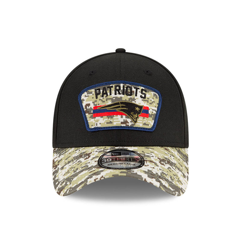NFL New England Patriots 2021 Salute To Service 39thirty Cap