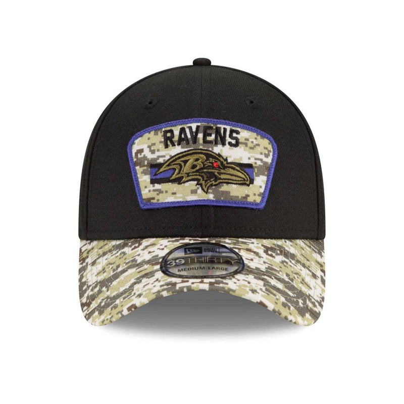 NFL Baltimore Ravens 2021 Salute To Service 39thirty Cap