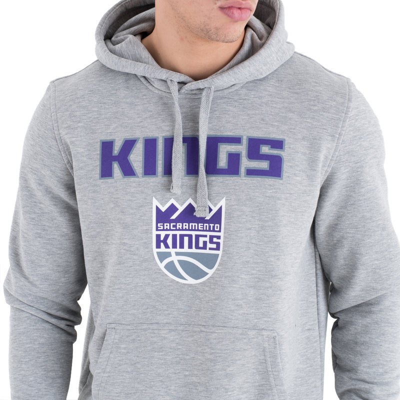 Felpa con cappuccio NBA Sacramento Kings con logo della squadra